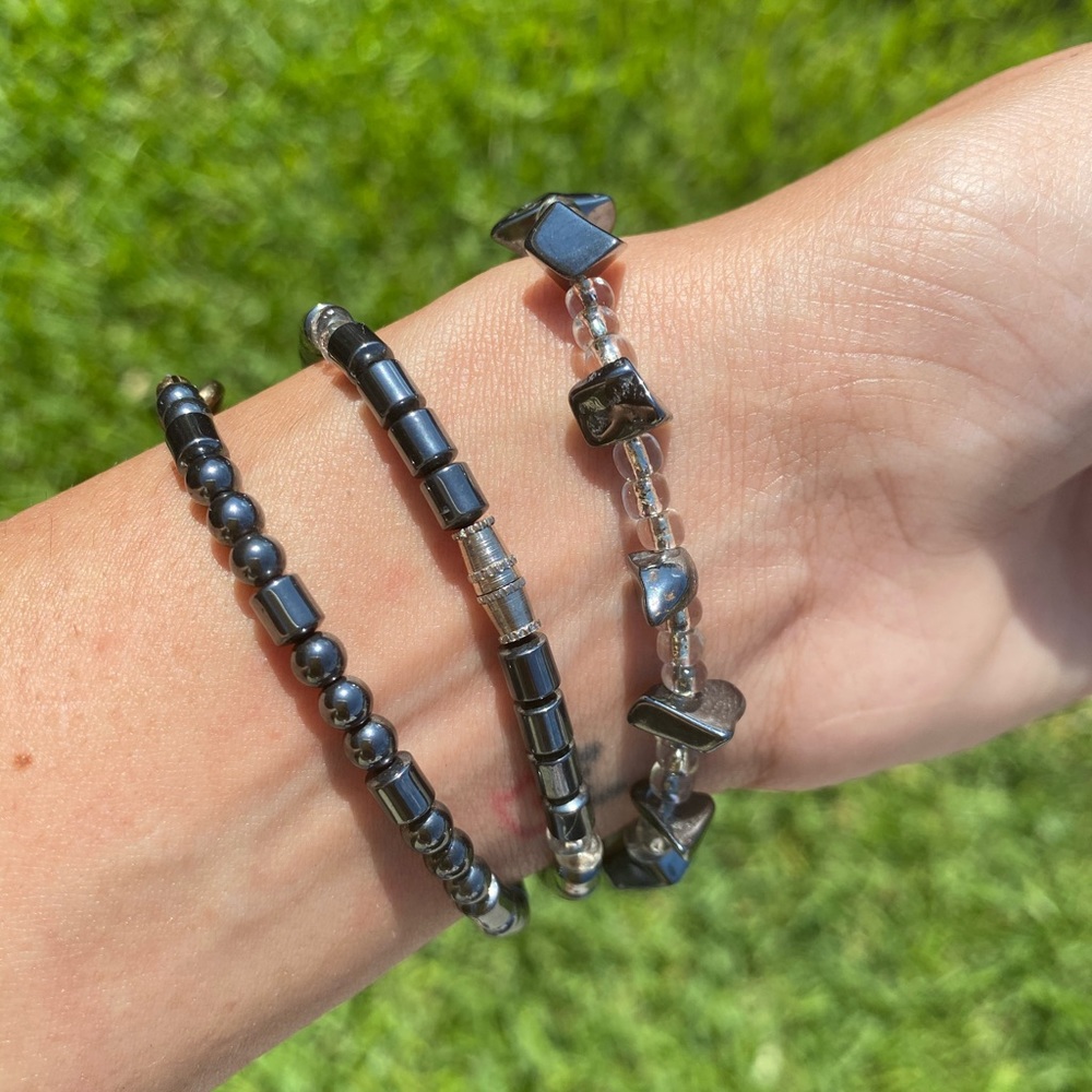 Black bracelets (2 for $12/ 3 for $16)